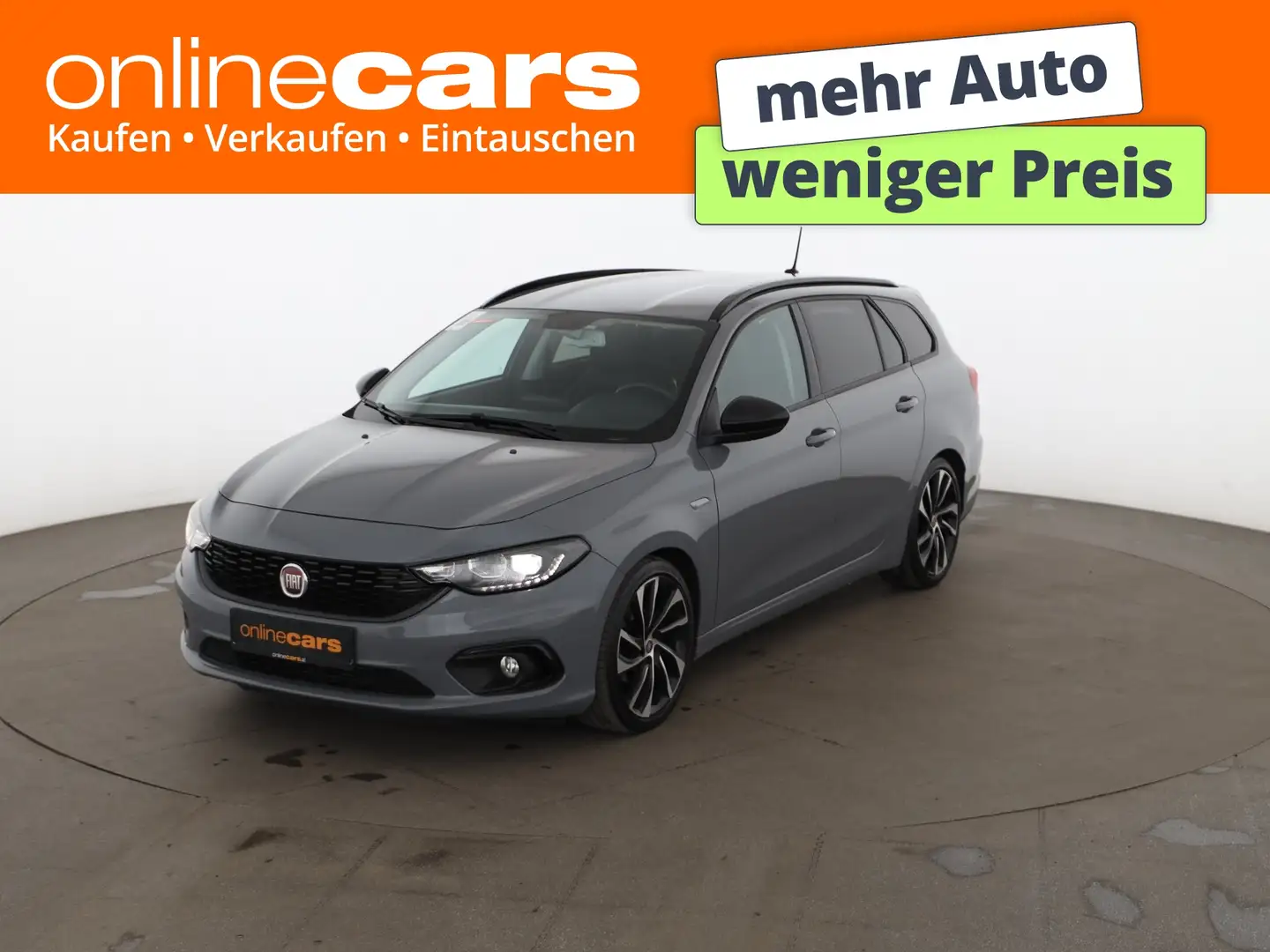 Fiat Tipo Kombi 1.6 Multijet Aut XENON AHK RADAR LEDER Grau - 1