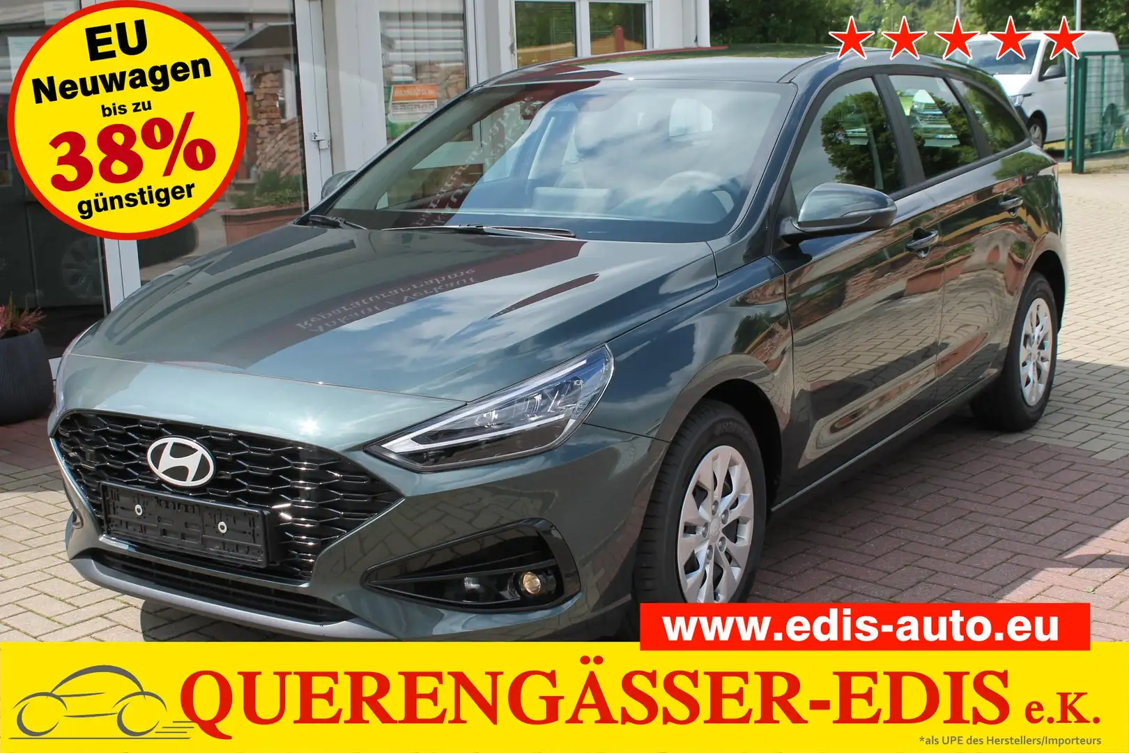 Hyundai i30 1.5 T-GDi "Comfort" 103 kW (140 PS), Schalt. 6-... Verde - 1