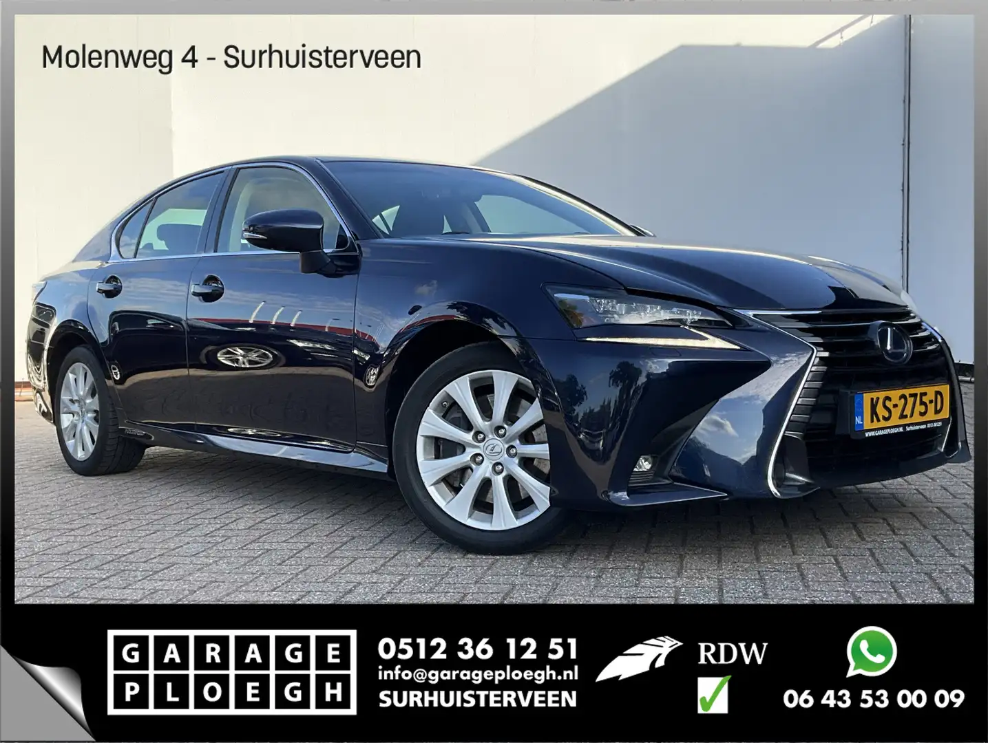 Lexus GS 300 300h Business Line Voll.Onderhouden Trekhaak Memor Blau - 1