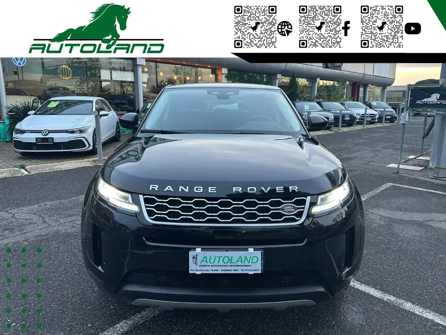 Land Rover Range Rover Evoque 1.5 I3 PHEV 300 CV AWD Auto Nero - 2