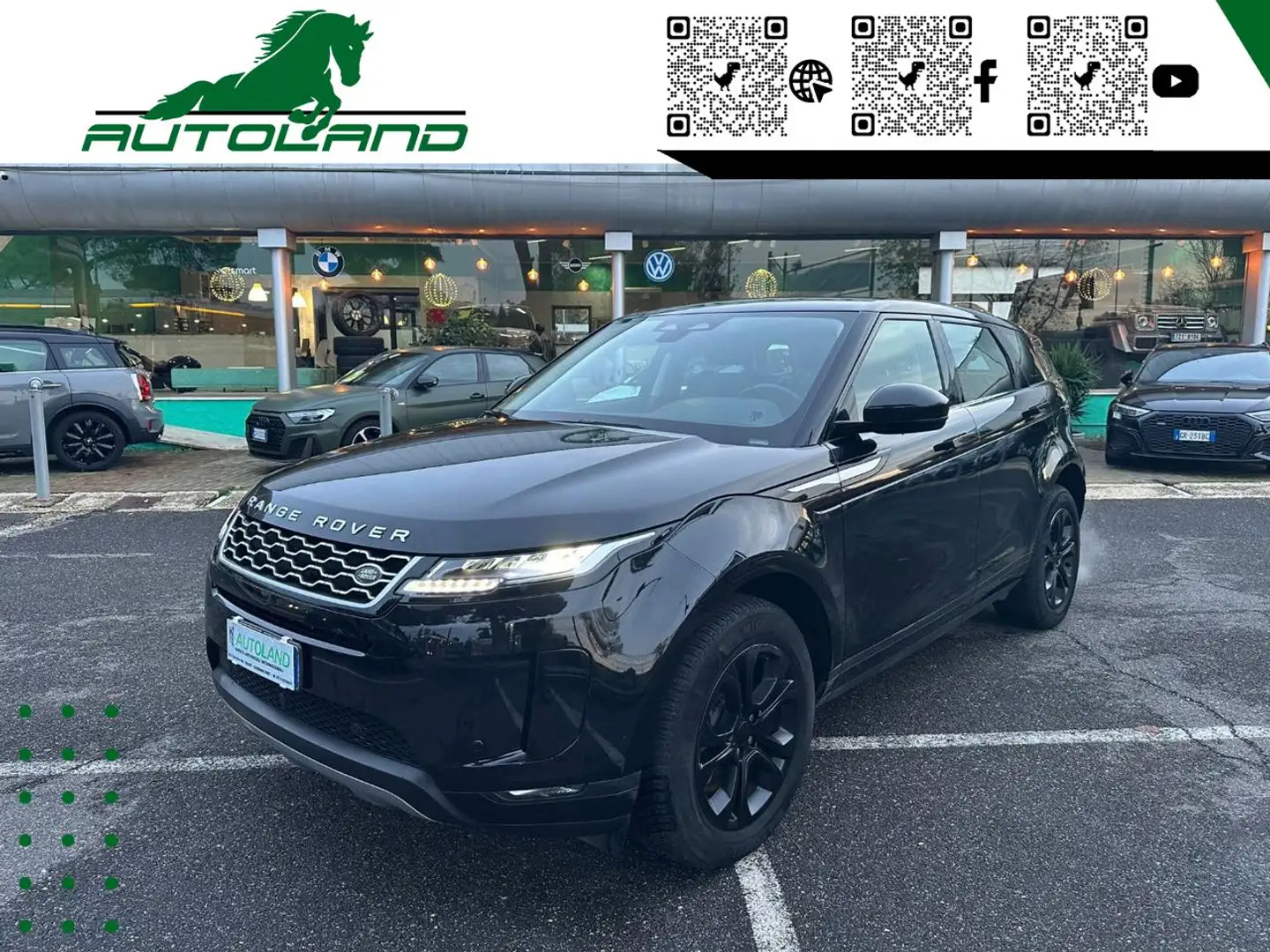 Land Rover Range Rover Evoque 1.5 I3 PHEV 300 CV AWD Auto Nero - 1