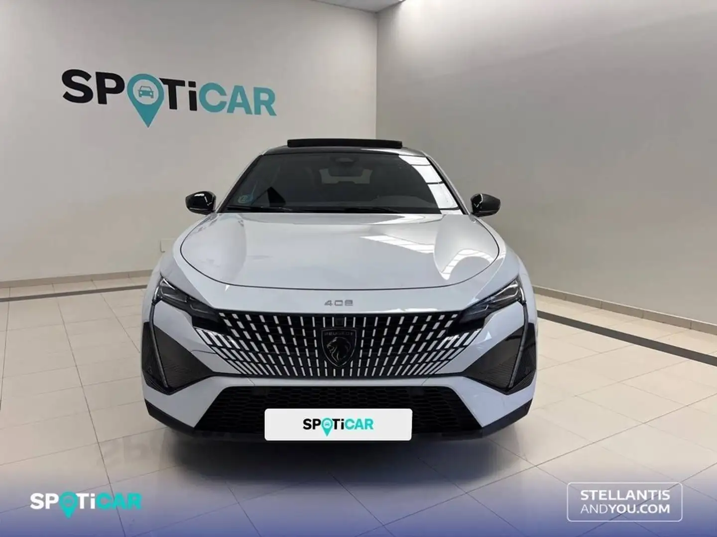 Peugeot 408 HYBRID eDCS6 GT Blanco - 2
