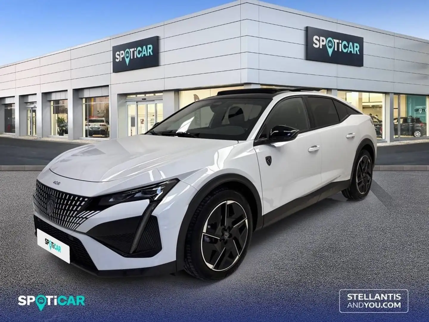 Peugeot 408 HYBRID eDCS6 GT Blanco - 1