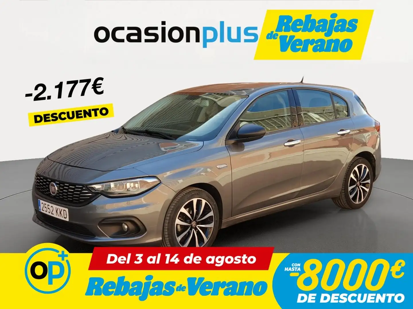 Fiat Tipo 1.6 Multijet II Lounge Gris - 1