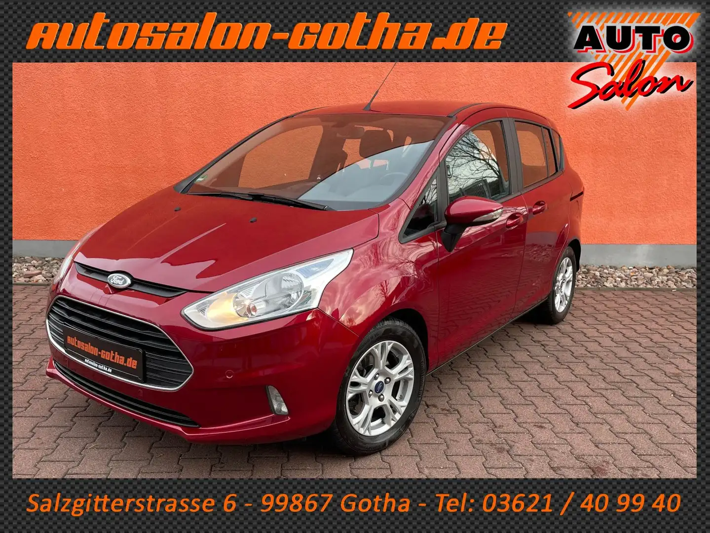 Ford B-Max SyncEdition KLIMA+Frontscheibenhzg SHZ PDC Rouge - 1