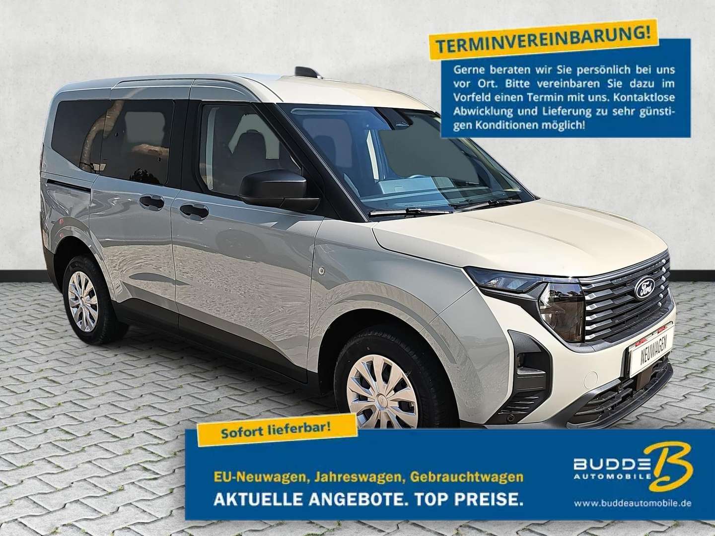 Ford Tourneo Courier nuo 432 €/ mėn Benzinas 2026m. Mikroautobusas Automatinė
