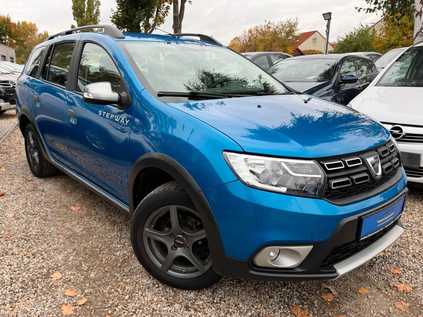 Dacia Logan MCV Stepway*1.HD*Klima*Kamera*Temp*TÜV NEU Blau - 1