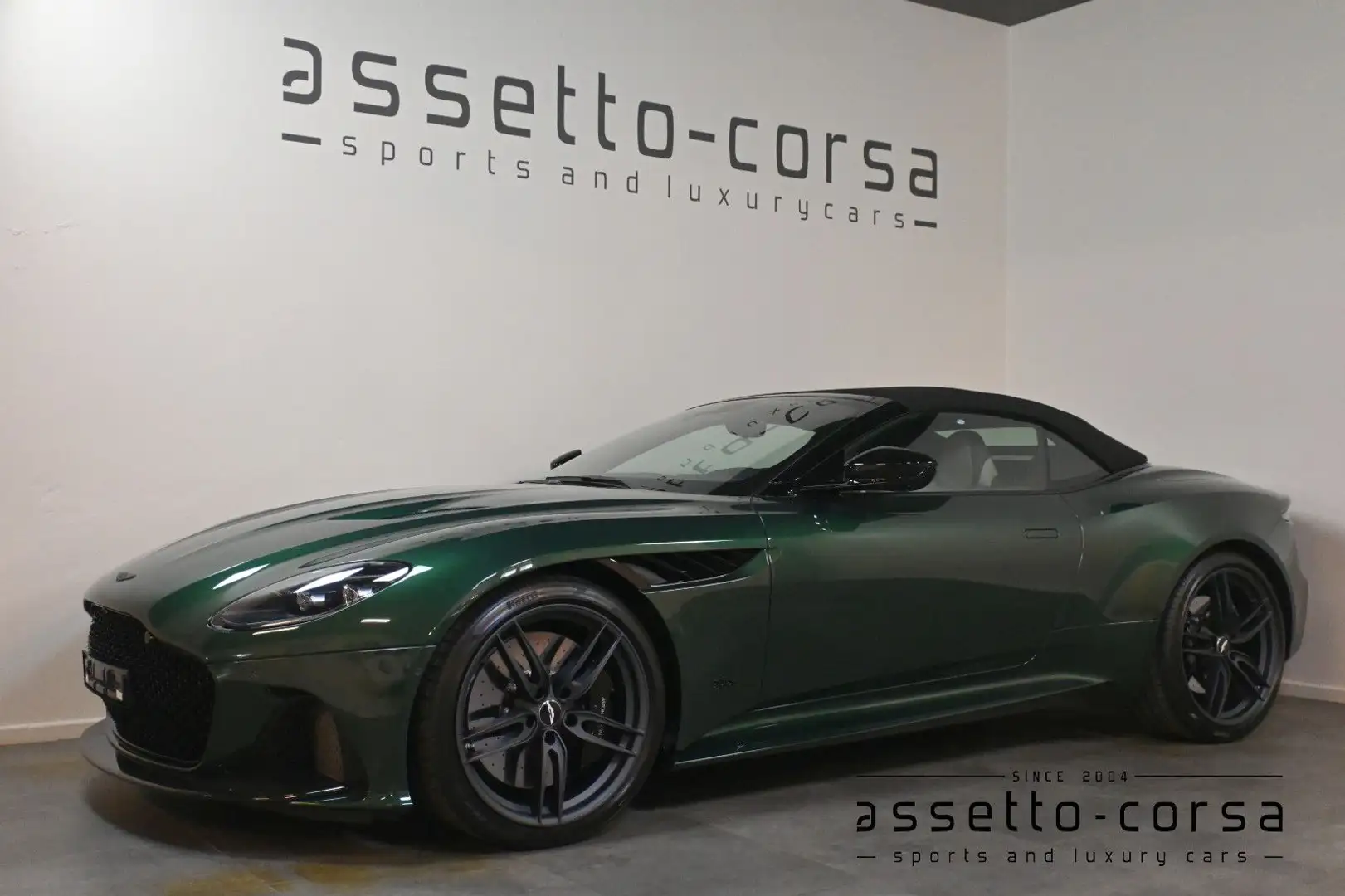 Aston Martin DBS Volante Superleggera*B&O*Titanium"1.Hand Зелений - 1