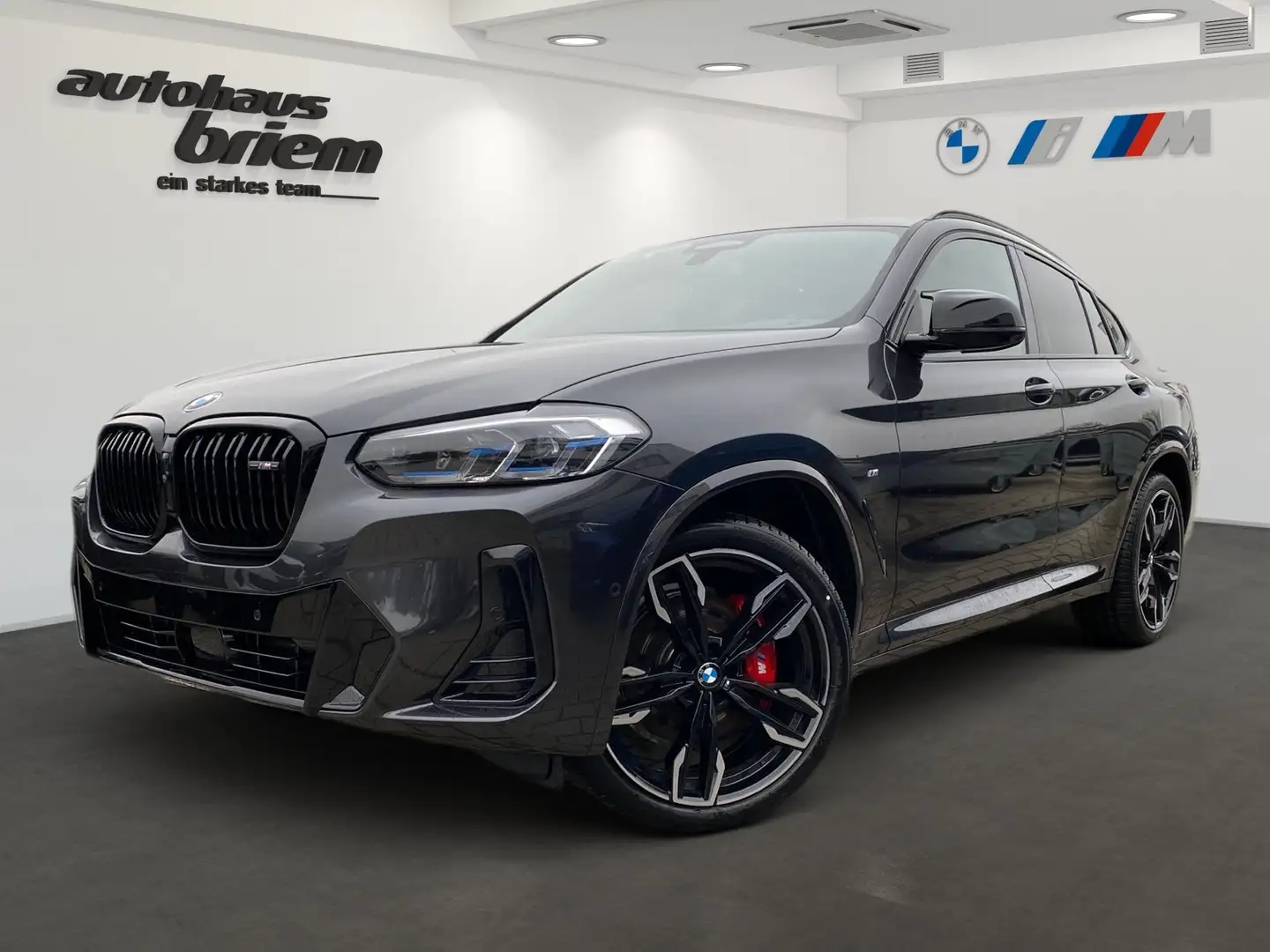 BMW X4 M 40d Dienstwagen GL Šedá - 1