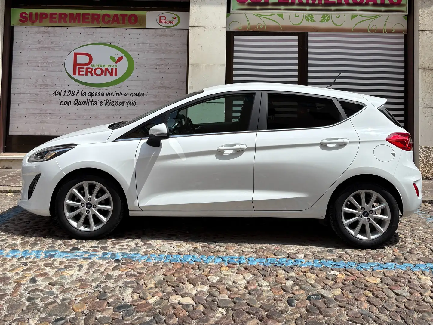 Ford Fiesta Fiesta 7 2017 5p 1.0 ecoboost Titanium 100cv auto Bianco - 1