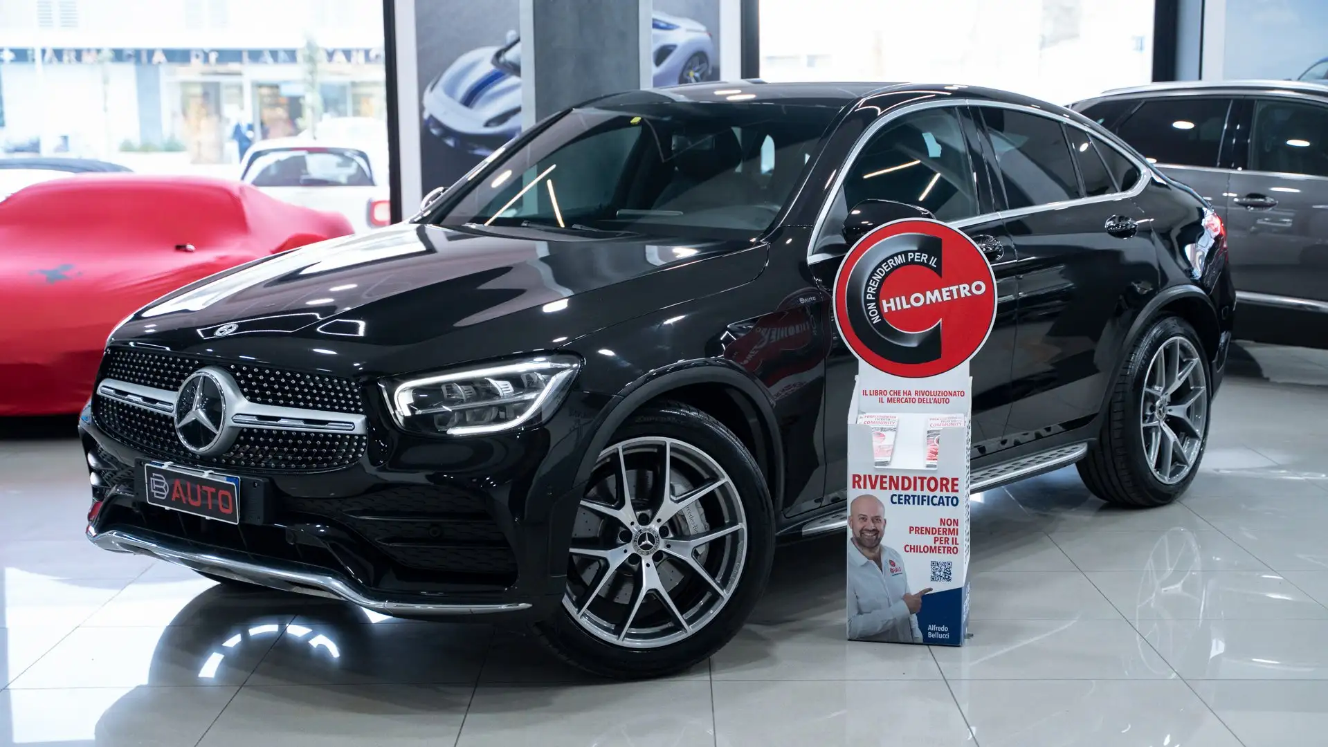 Mercedes-Benz GLC 220 D COUPE 4 MATIC PREMIUM PLUS AMG 20" NAVI XENO PEL Noir - 1