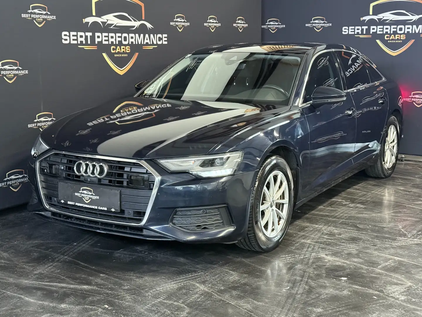 Audi A6 40 TDI basis Blau - 2