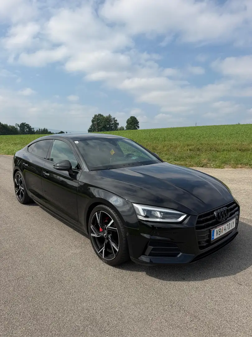 Audi A5 2,0 TDI Aut.*S-Line Top Asstattung Schwarz - 1