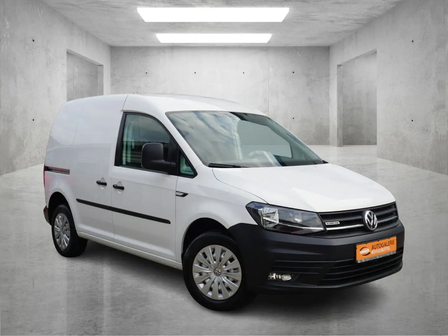 Volkswagen Caddy 1.4 TGI*1.HAND*KLIMA*TEMPOMAT*FLÜGELTÜREN* Weiß - 2