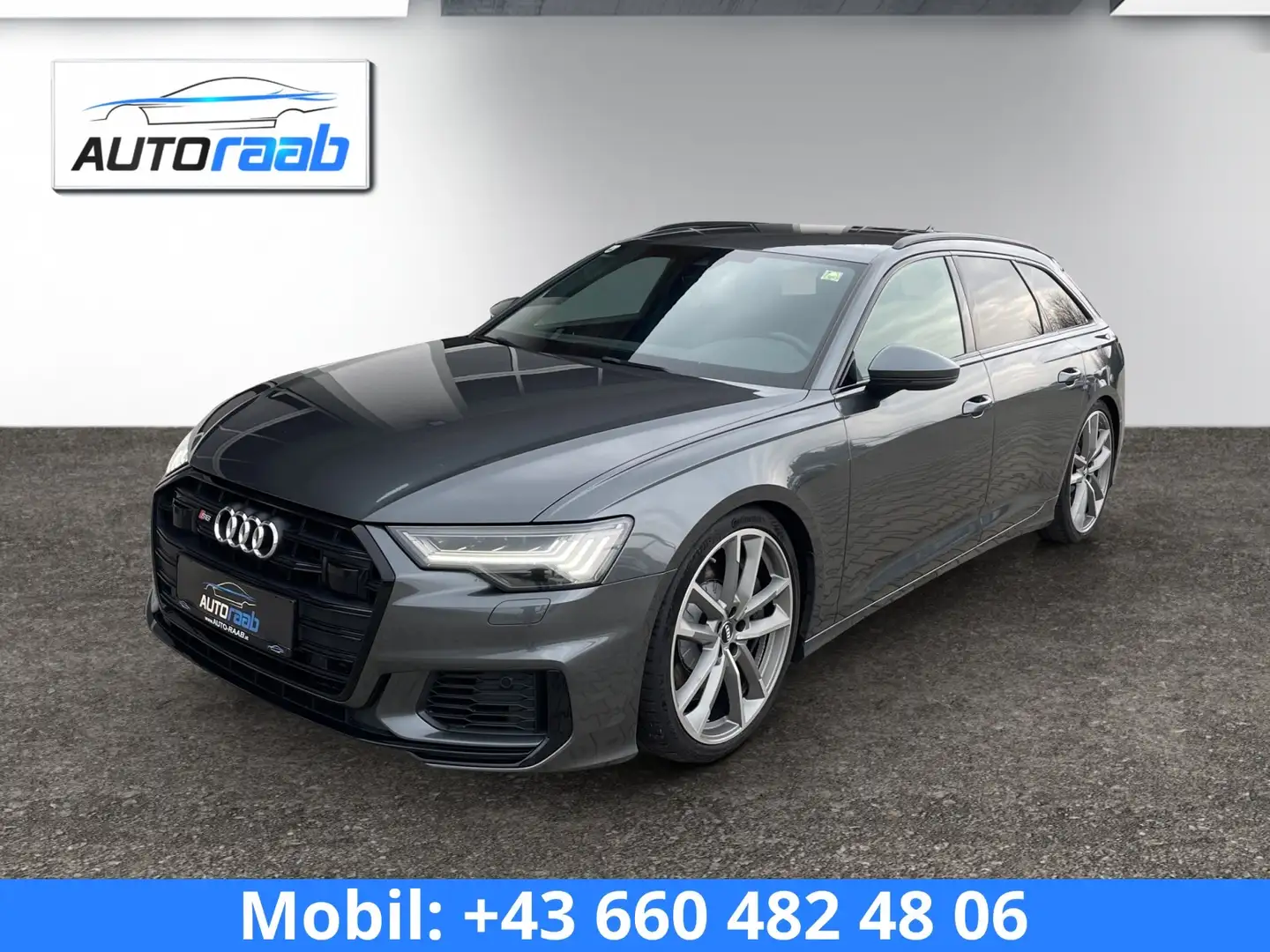 Audi S6 3.0 TDI quattro Aut.*AHV*RFK*VIRTUAL*APP*NAVI*LED* Grau - 1