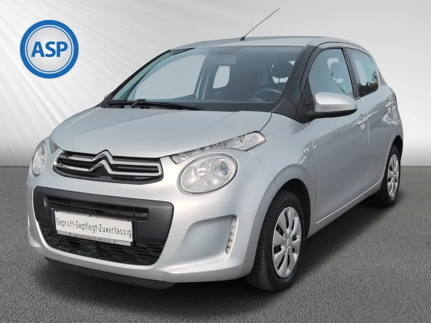 Citroen C1 1.0 VTi Feel Notbremsass. Berganfahrass. Kollision Argent - 1