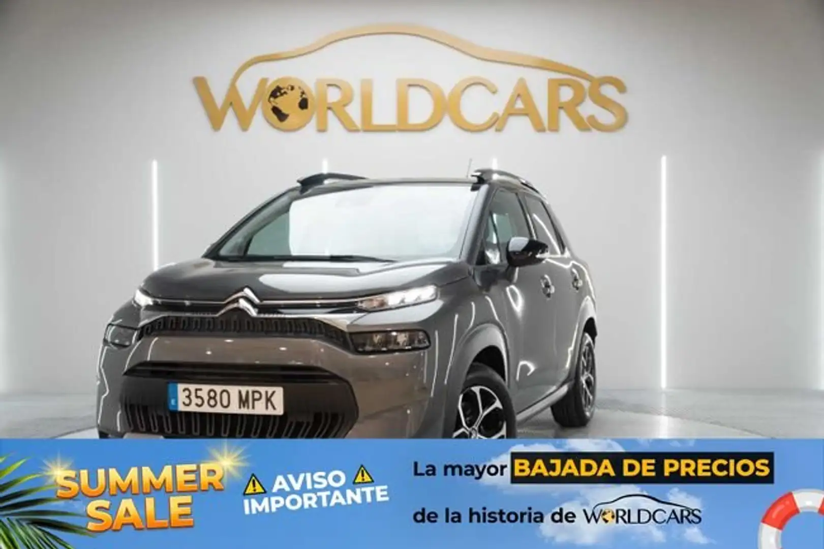 Citroen C3 Aircross PureTech 81kW (110CV) Plus Gris - 1