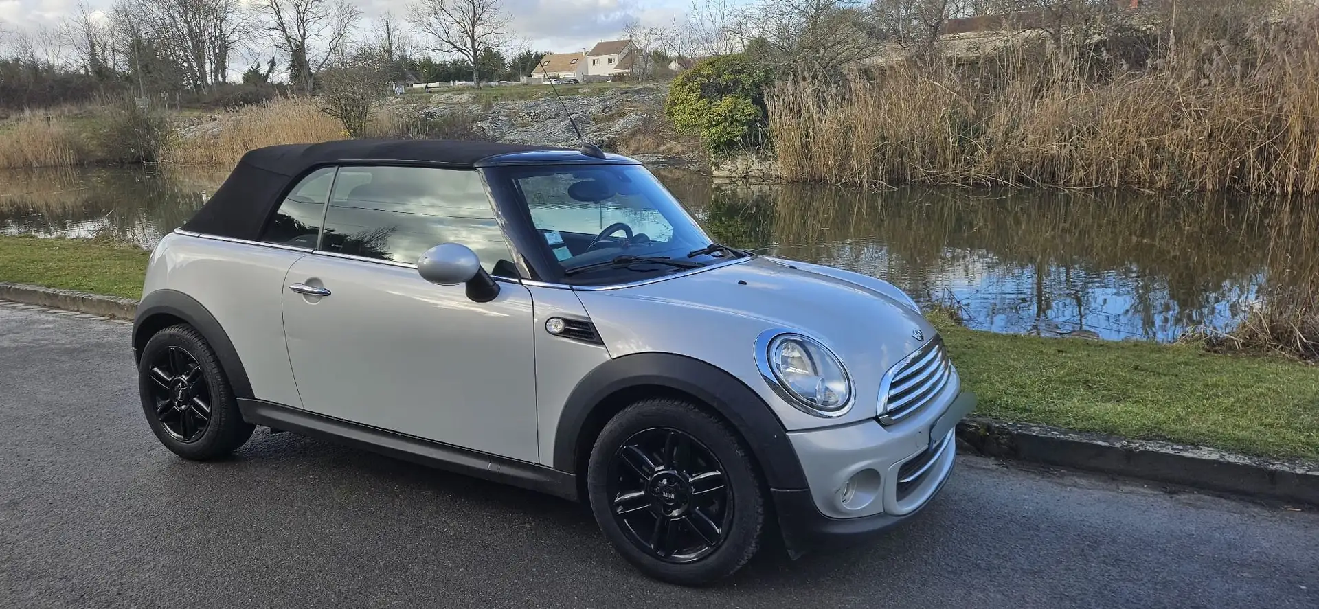 MINI Cooper Cabrio Cabriolet+122+ch+Pack+Chili Сірий - 2