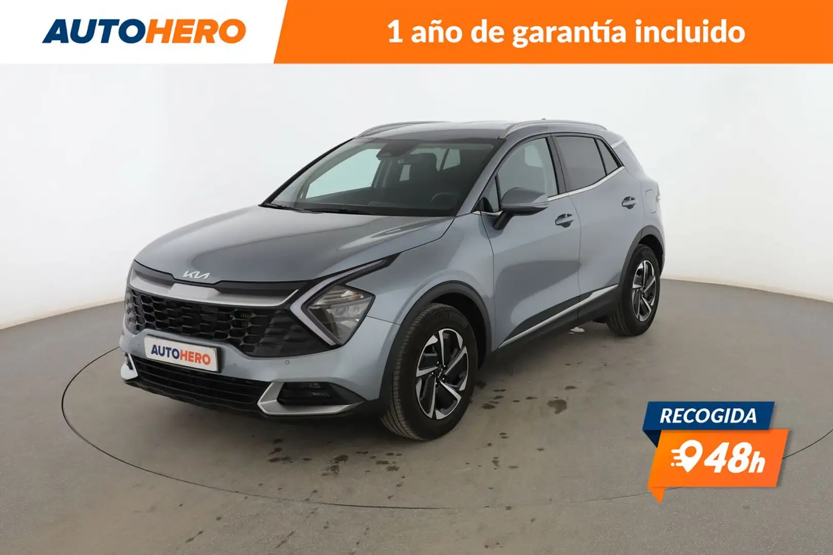 Kia Sportage 1.6 TGDI MHEV Drive Gris - 1