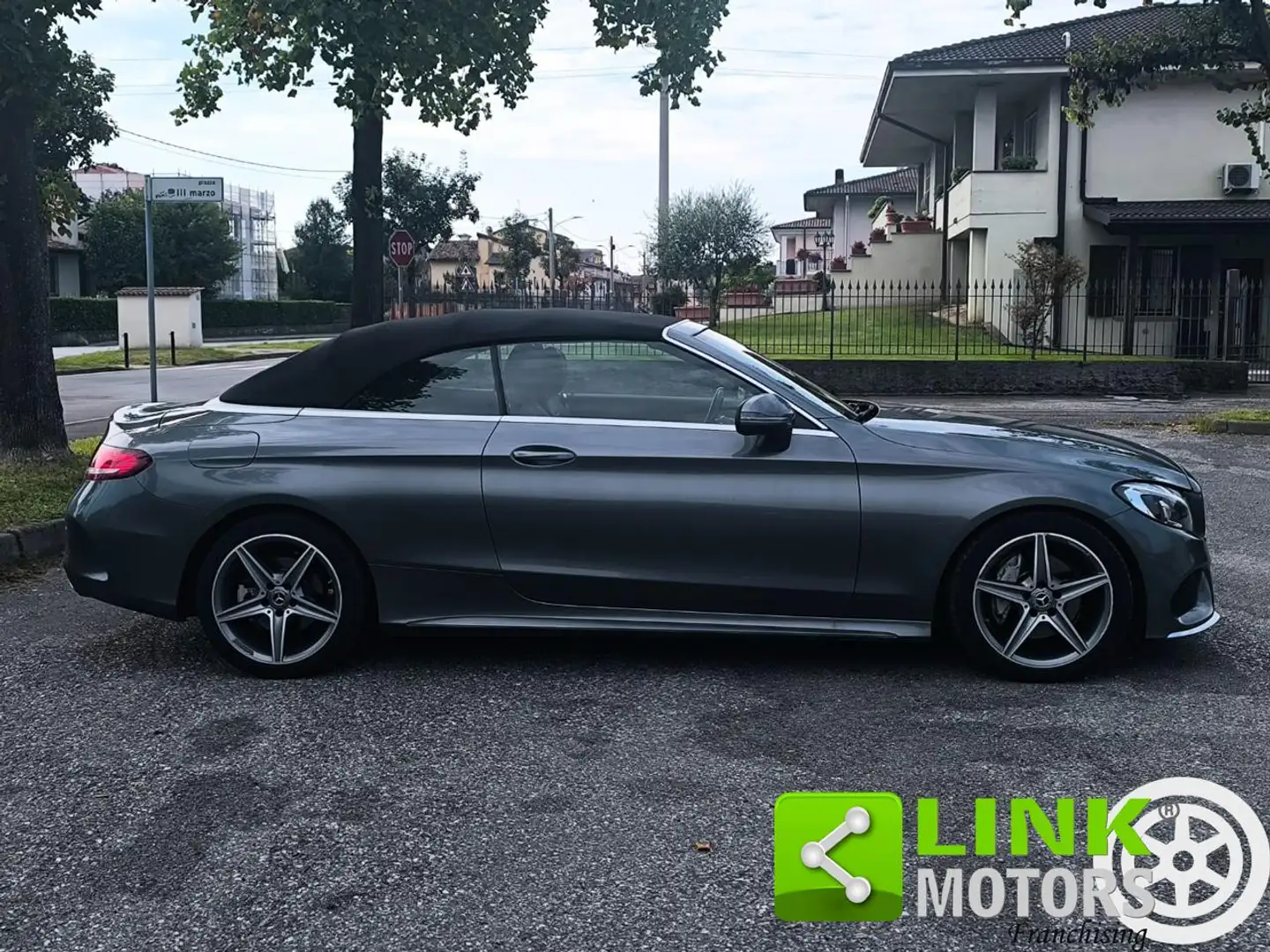Mercedes-Benz C 220 d Cabrio PREMIUM PLUS 9G-TRONIC GARANTITA Grigio - 2