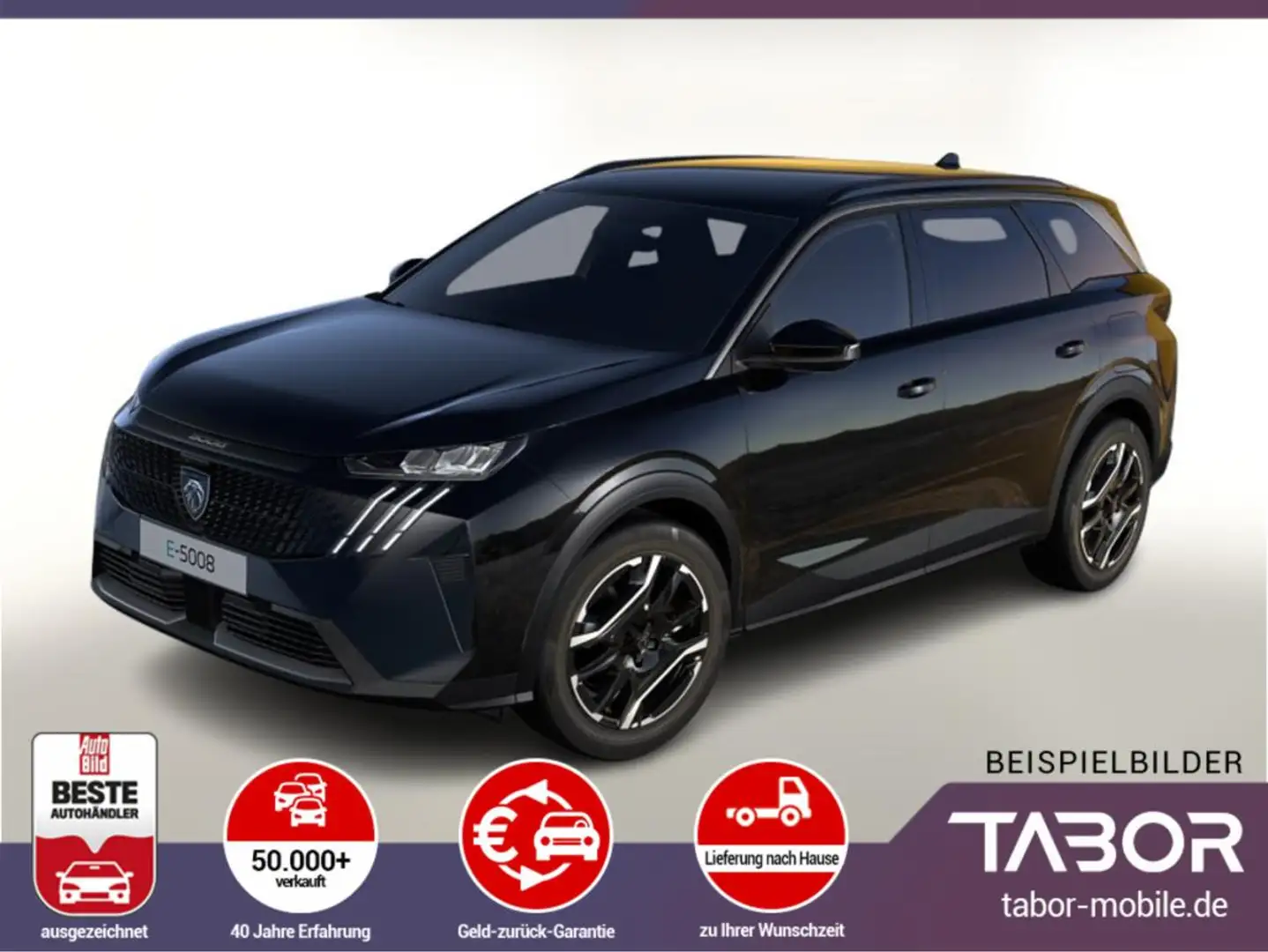 Peugeot 5008 E- 210 Allure Nav ACC 21"-HD Allwetter SHZ Schwarz - 1