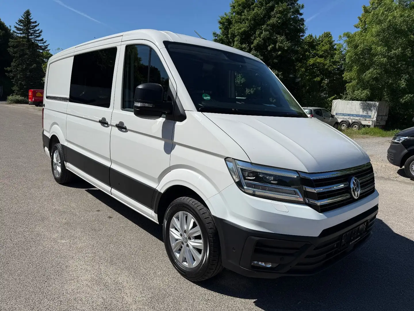 Volkswagen Crafter Kasten 35 mittellang Trendline DSG Bianco - 1