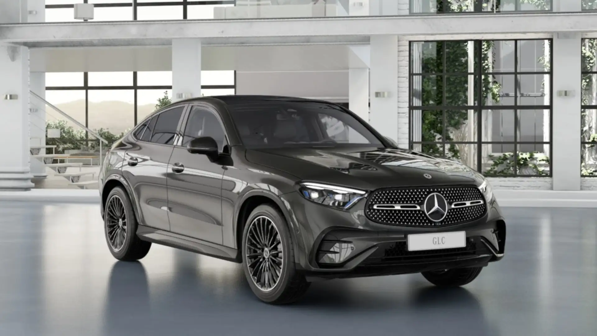 Mercedes-Benz GLC 300 Coupé 300de 4Matic Grau - 1