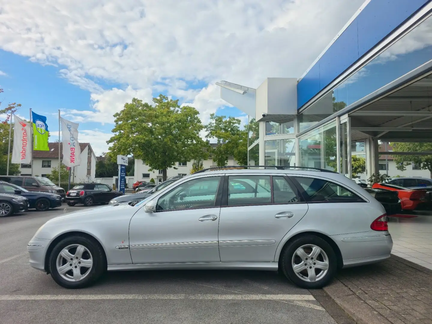 Mercedes-Benz E 280 T CDI Bi-Xenon Navigation Klima PDC Silber - 2