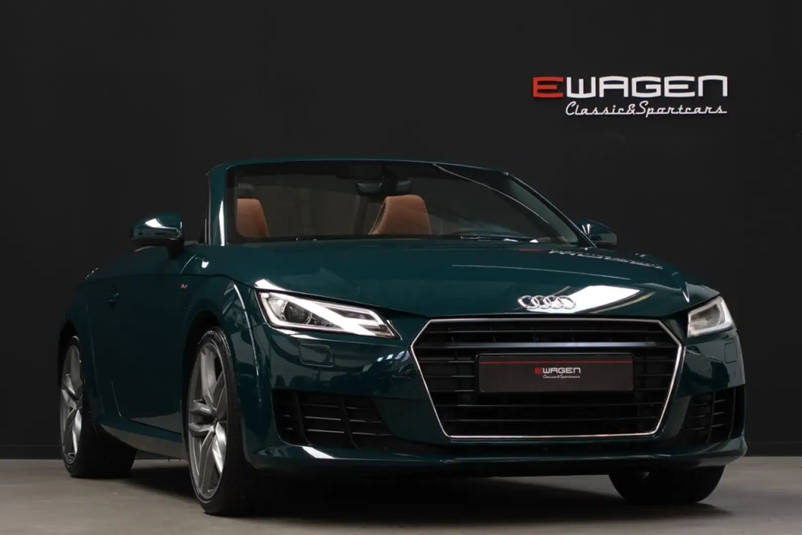 Audi TT Roadster 1.8 TFSI S line edition Yeşil - 1