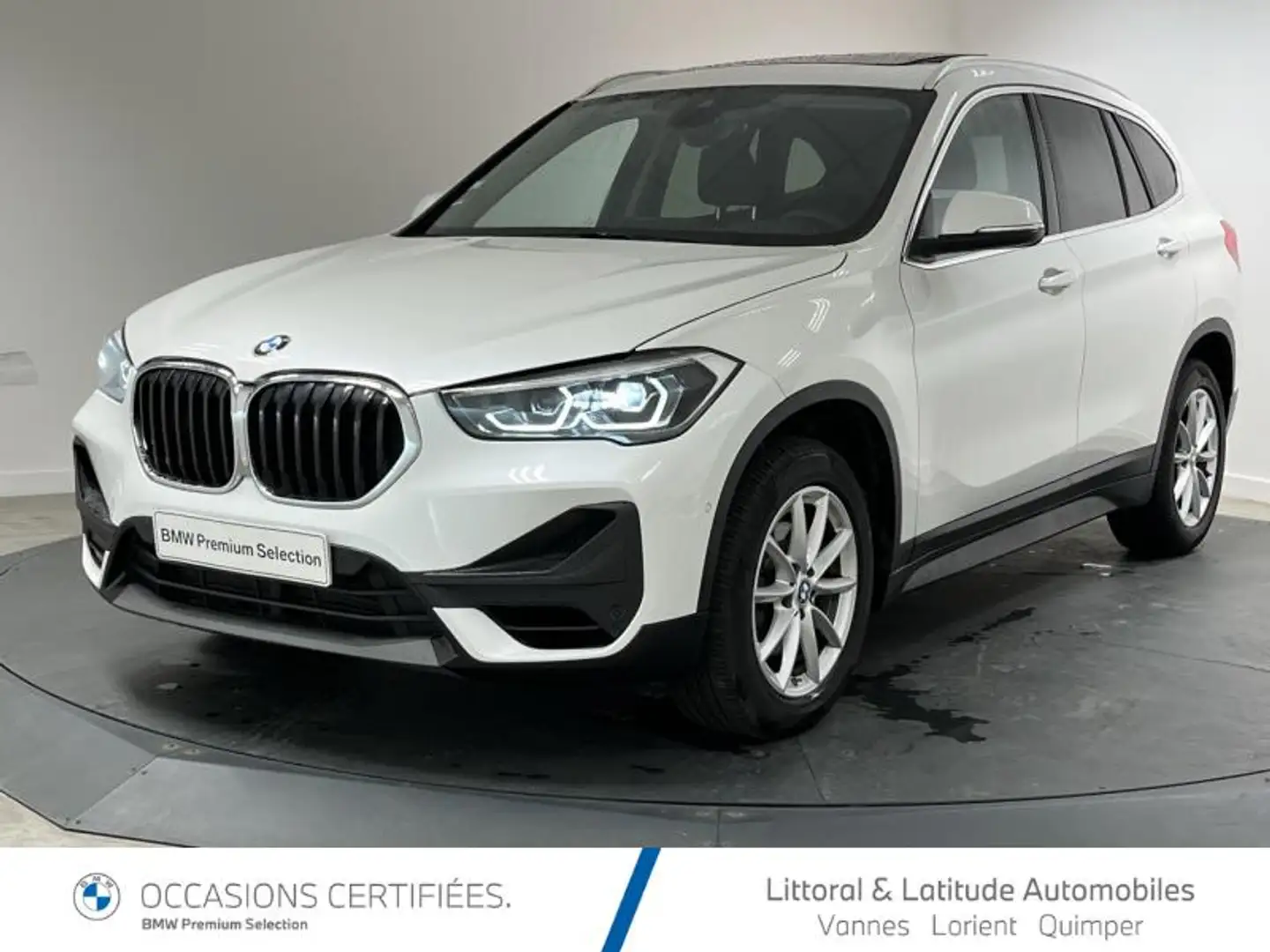 BMW X1 sDrive18i 140ch Business Design Blanc - 1