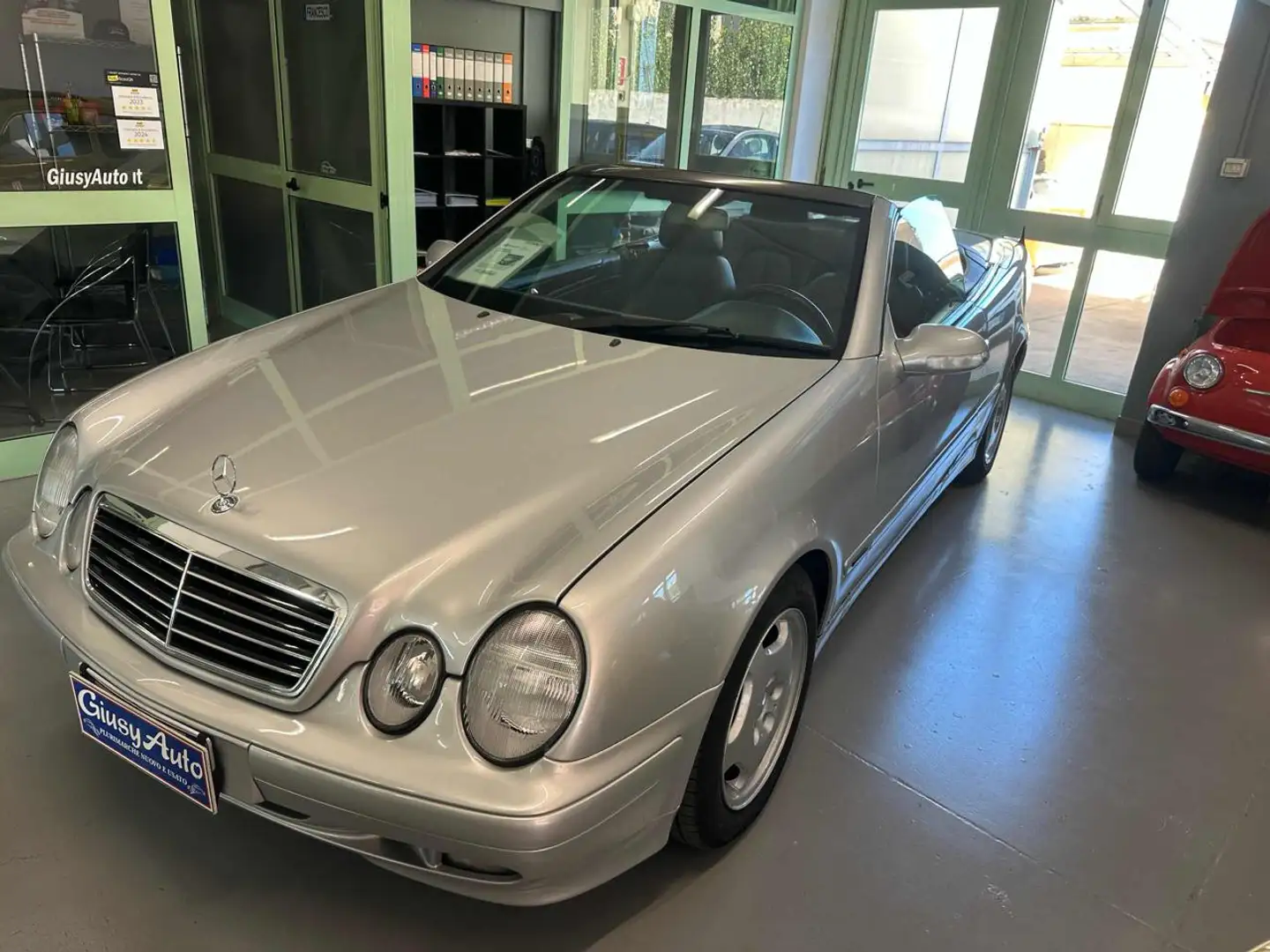 Mercedes-Benz CLK 200 Kompressor cat Cabrio Avantgarde Grigio - 1