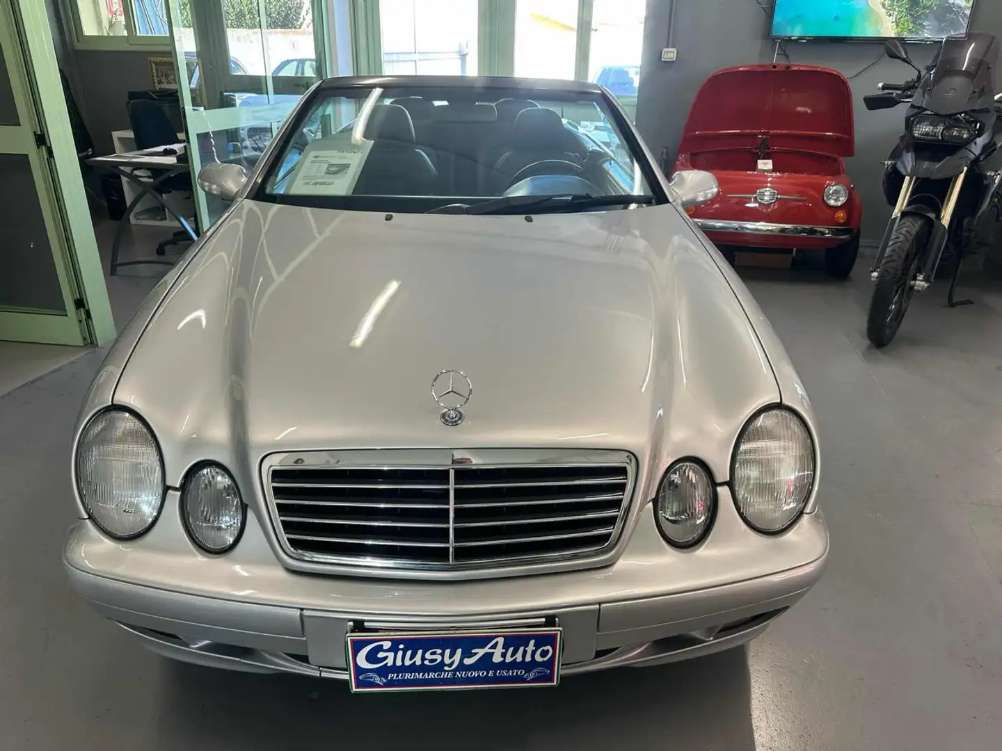 Mercedes-Benz CLK 200 Kompressor cat Cabrio Avantgarde Grigio - 2