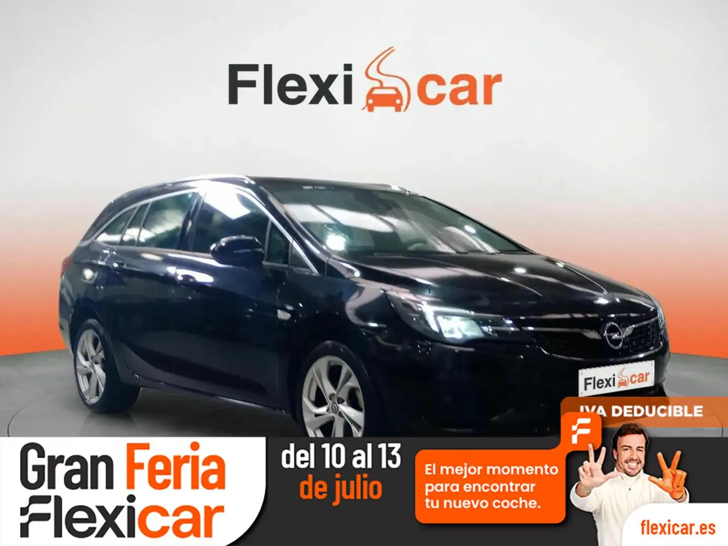 Opel Astra 1.2T XHT S/S Elegance 130 Negro - 1