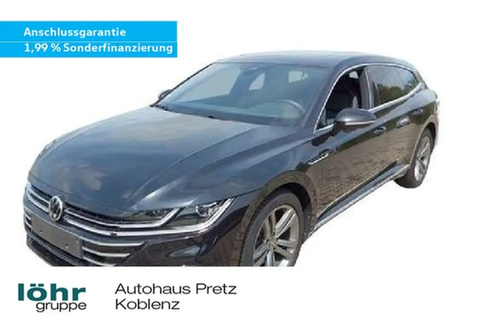 Volkswagen Arteon Shooting Brake 2.0 TDI DSG 4M R-Line "1,99%" AH... Schwarz - 1