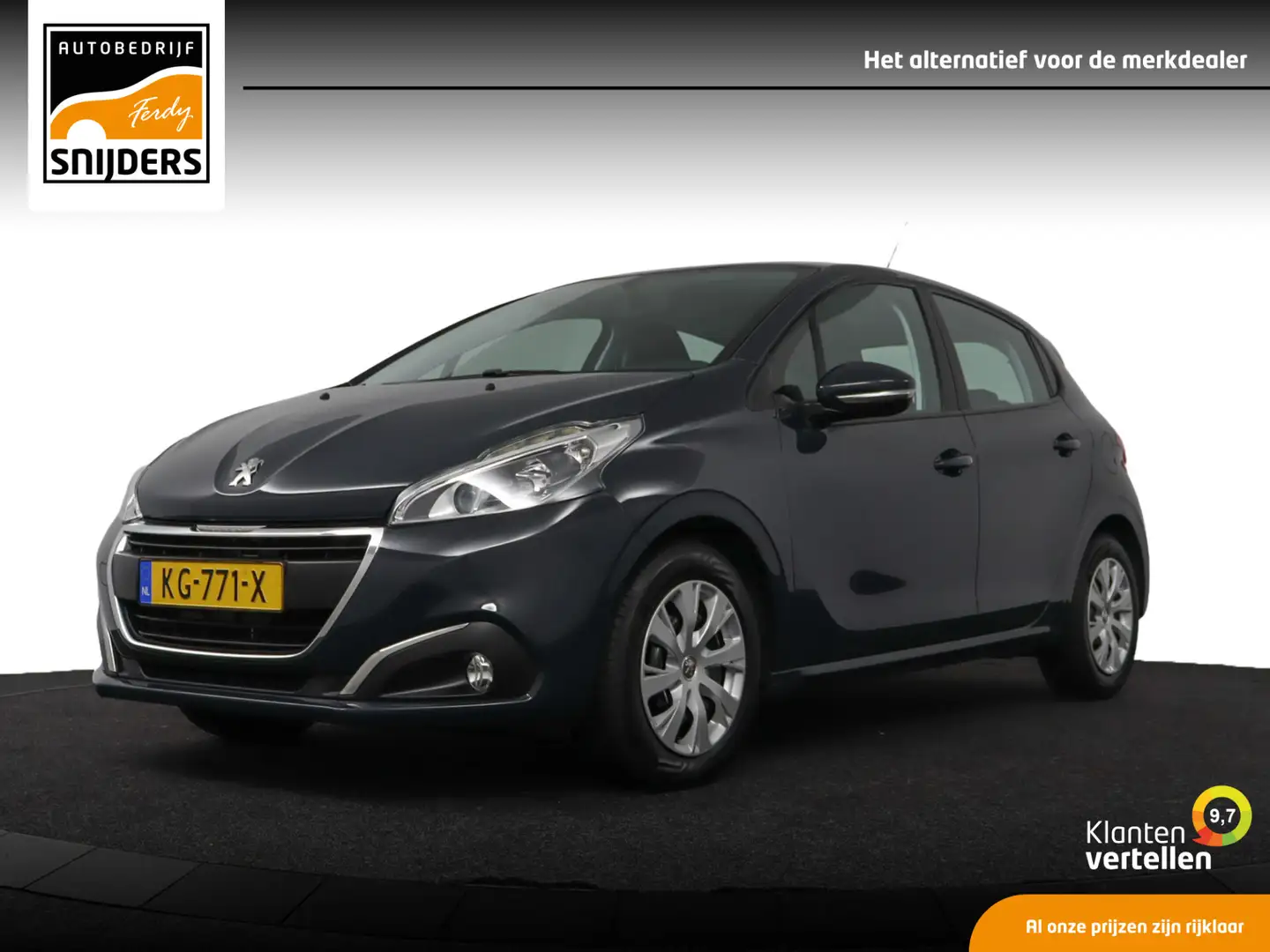 Peugeot 208 1.2 PureTech Blue Lion, Orig. NL | Navi | PDC | DA Grijs - 1