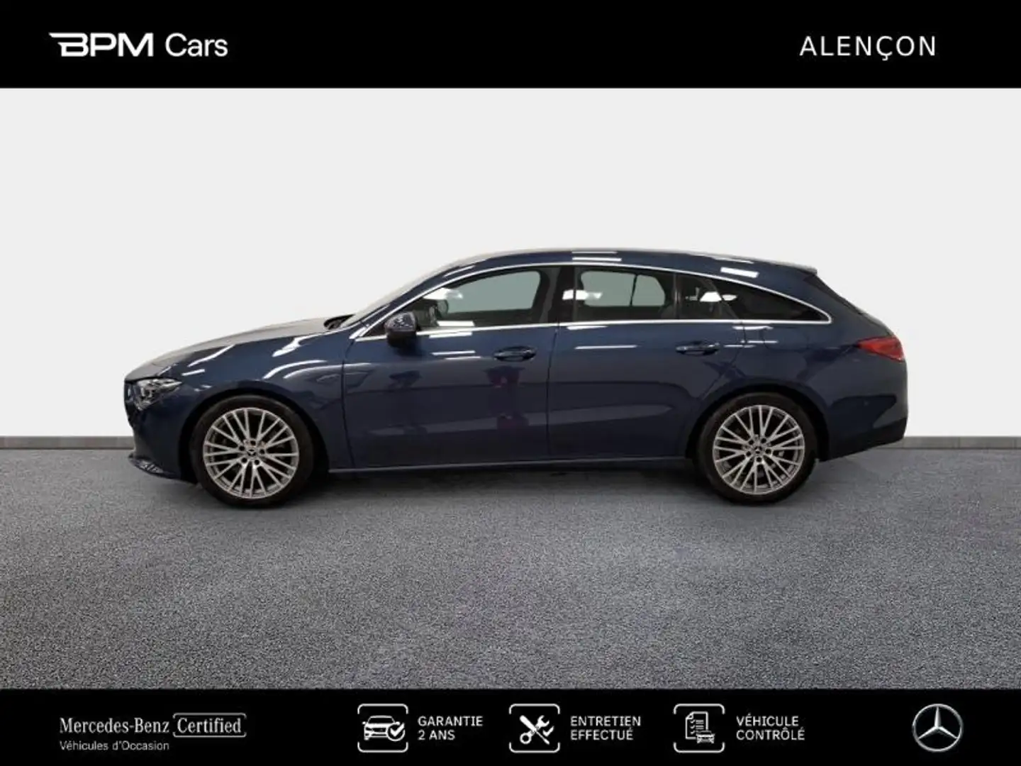 Mercedes-Benz CLA 200 200 d 150ch Business Line 8G-DCT 8cv Bleu - 2
