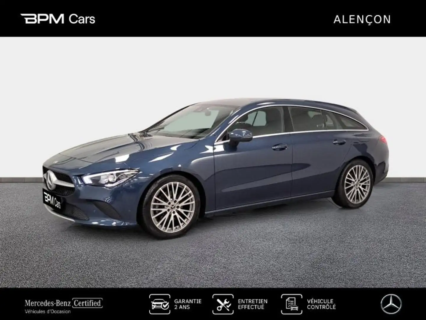 Mercedes-Benz CLA 200 200 d 150ch Business Line 8G-DCT 8cv Bleu - 1