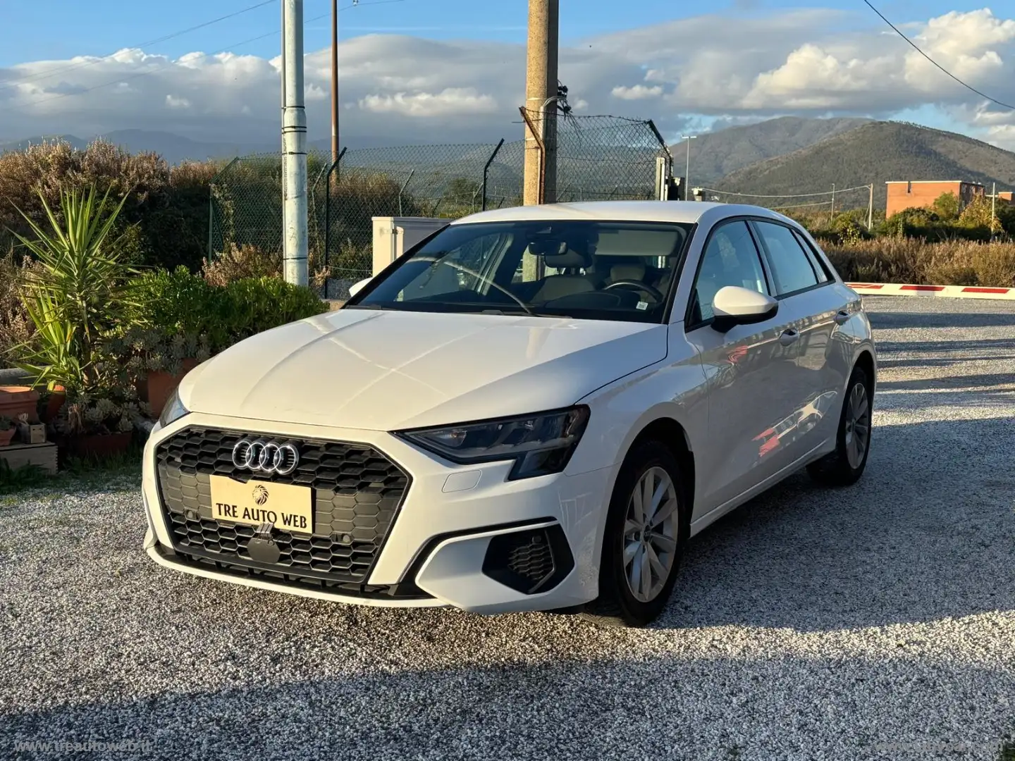 Audi A3 SPB 30 TDI Blanc - 1