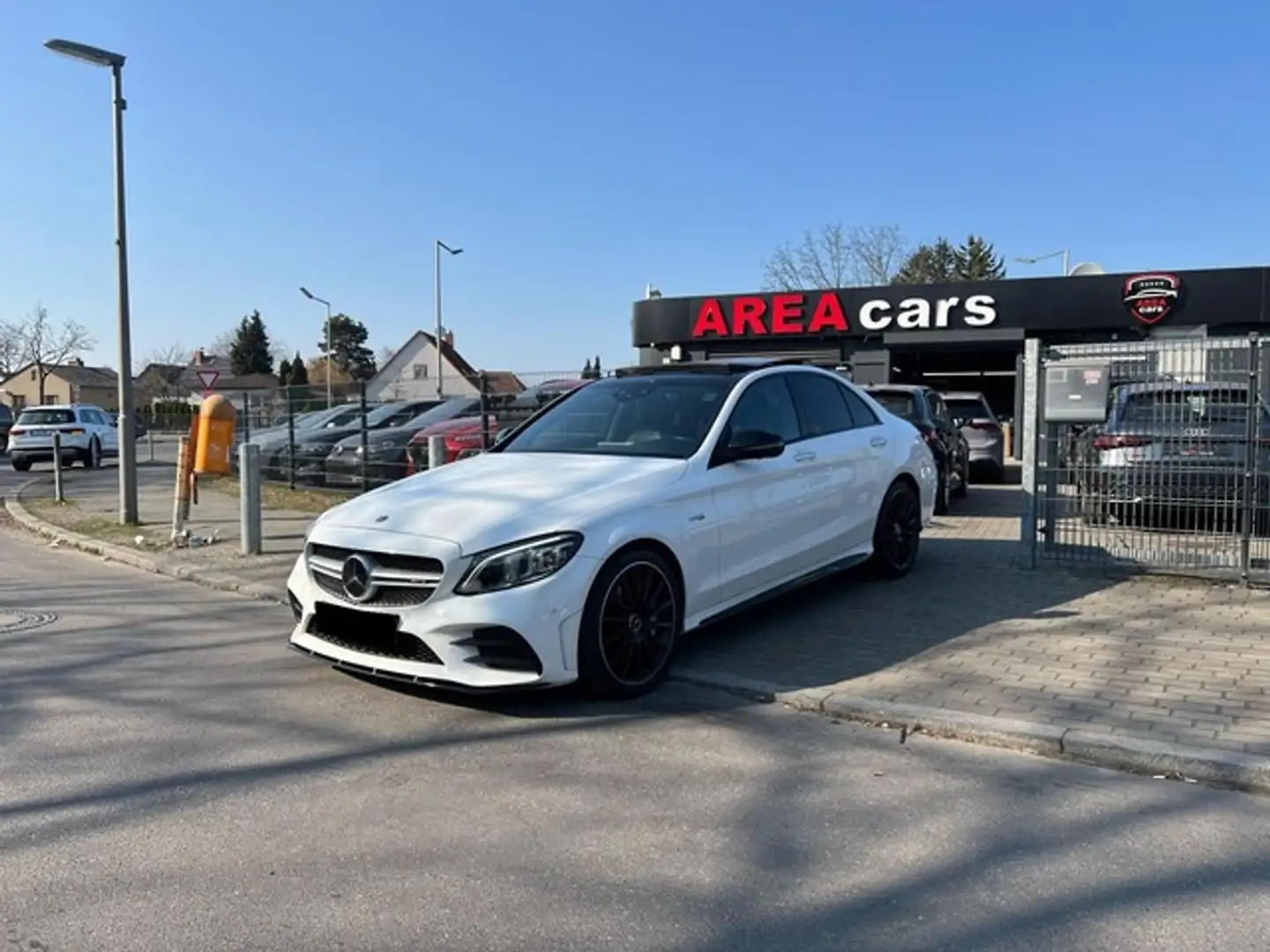 Mercedes-Benz C 43 AMG 4M*PANO*WIDE*BURM*MULTIB*KEY*360° Weiß - 2