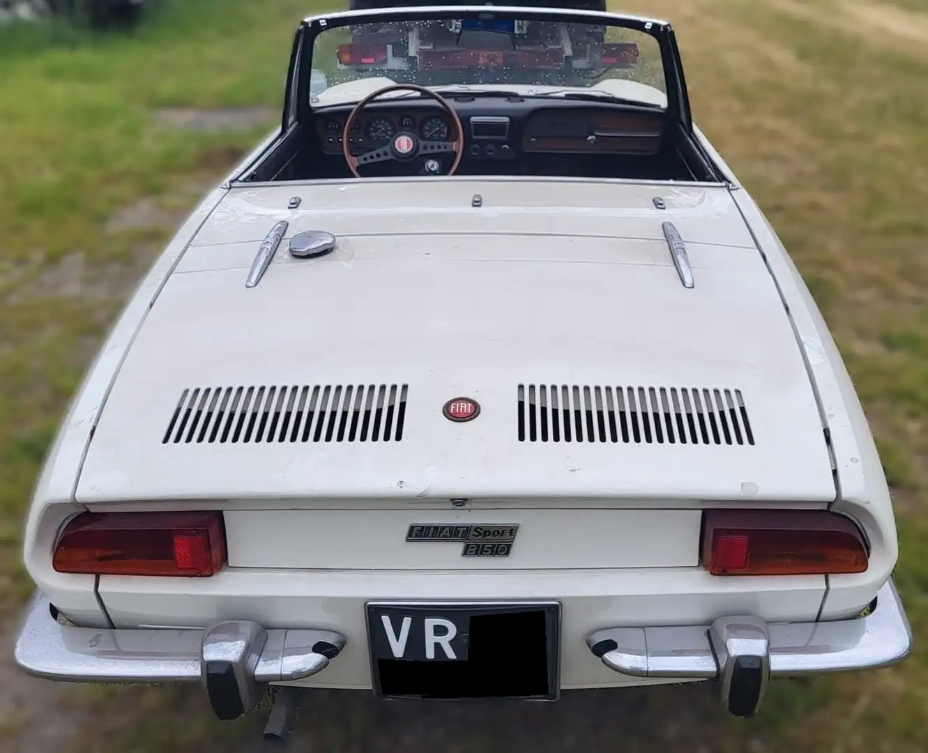 Fiat 850 Spider Blanco - 2