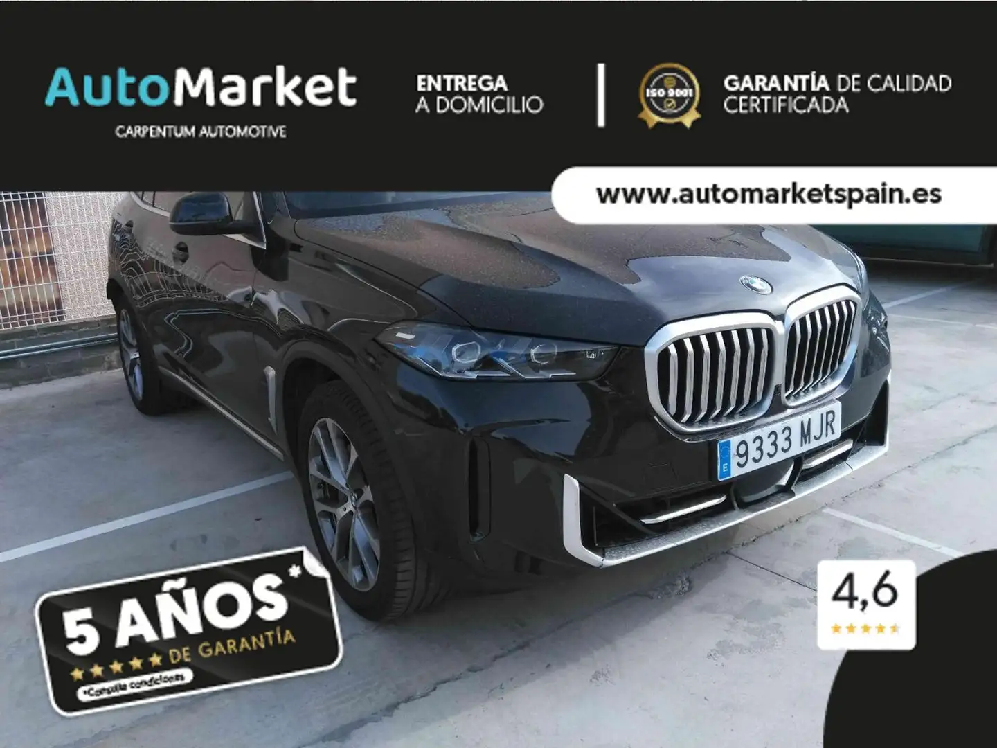 BMW X5 XDRIVE 3.0D X-LINE Noir - 1