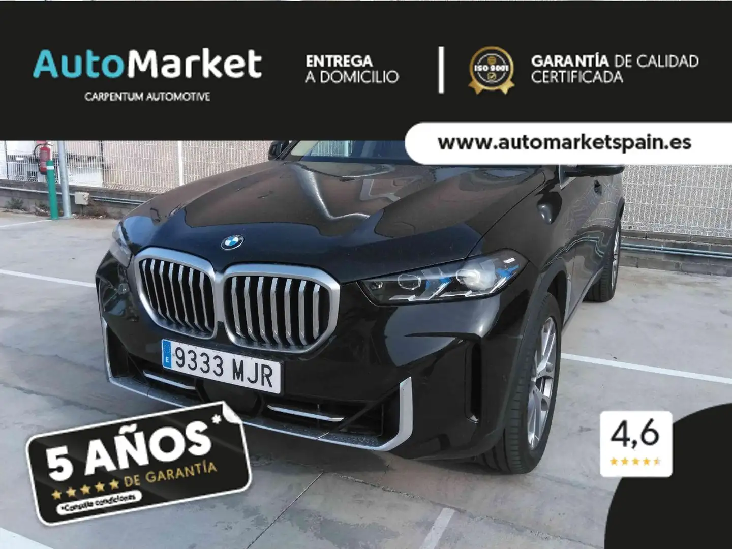 BMW X5 XDRIVE 3.0D X-LINE Noir - 2