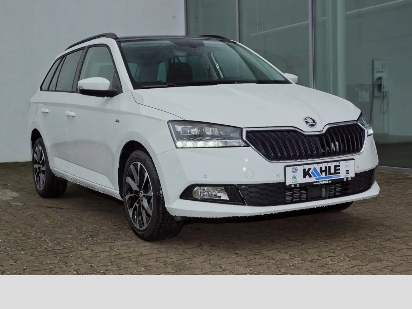 Skoda Fabia Combi Best Of Drive 1.0 TSI LED/Pano Klima Navi Blanc - 2