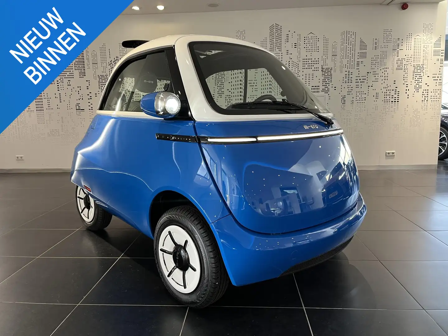 Micro Microlino COMPETIZIONE 10.5 kWh 100% ELEKTRISCH UNIEK EYECAT Wit - 1