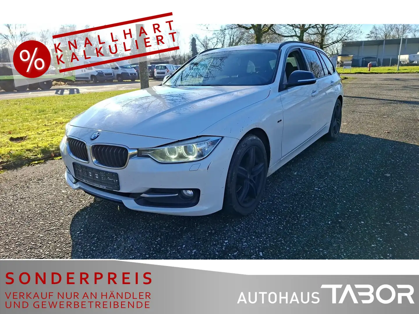 BMW 318 - 318 d Touring AHK LM Nav BiXe SHZ HU 06/27 Weiß - 1