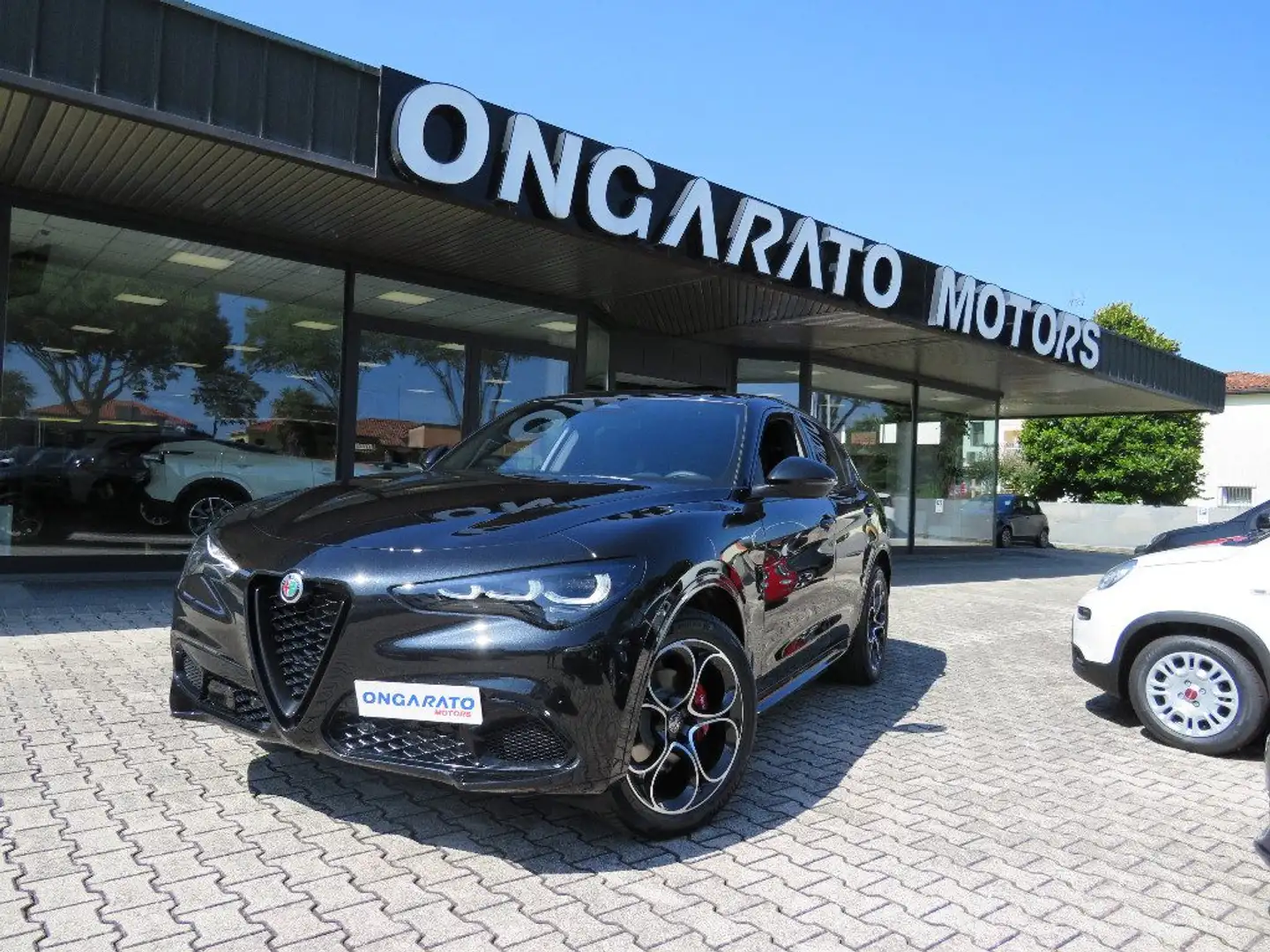 Alfa Romeo Stelvio 2.2 210 CV AT8 Q4 Veloce #Pinze Rosse #VetriScuri Nero - 1