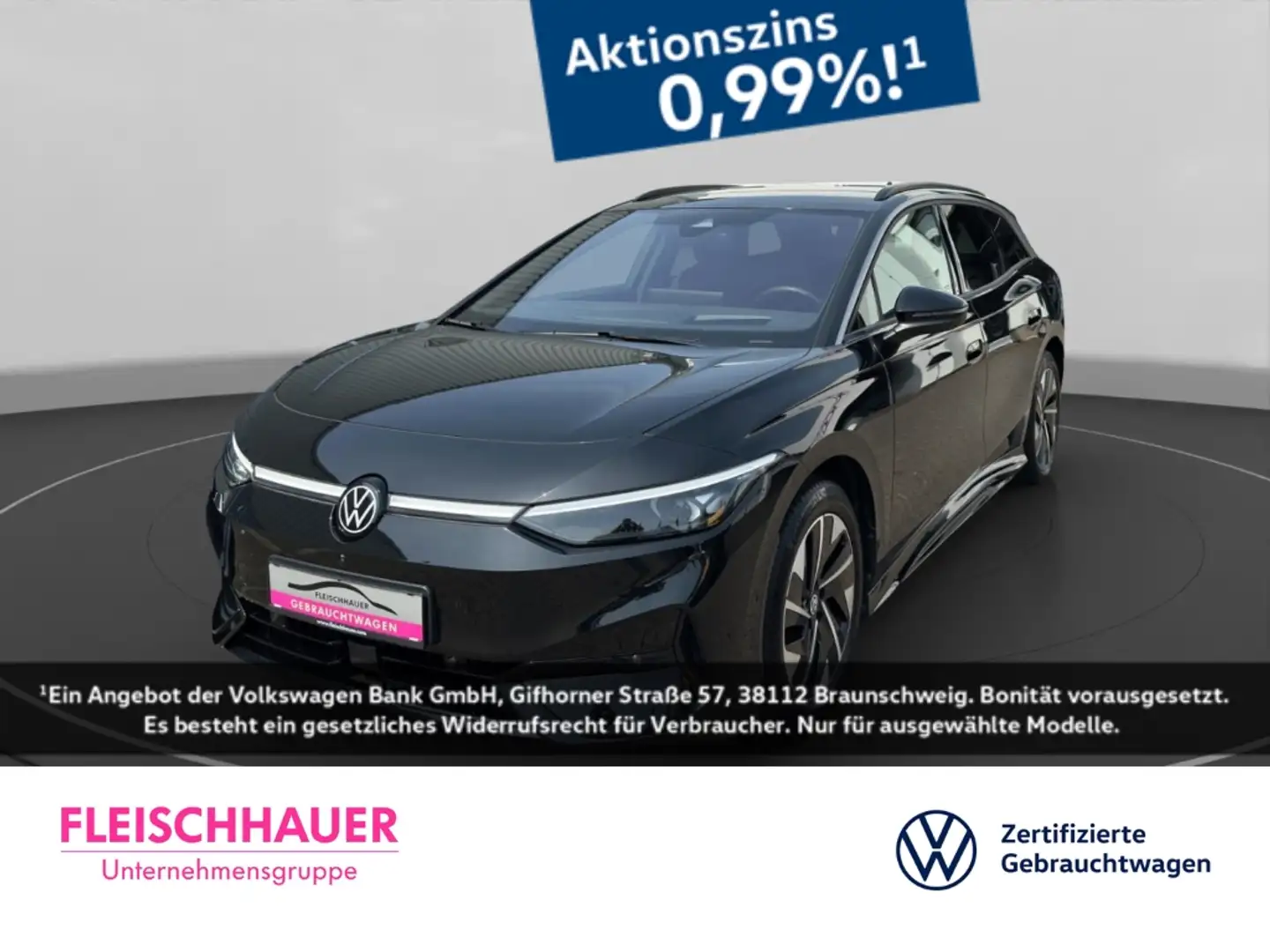 Volkswagen ID.7 Tourer Pro HUD AHK+ Navi +Memory+Matrix+CarPlay Schwarz - 1