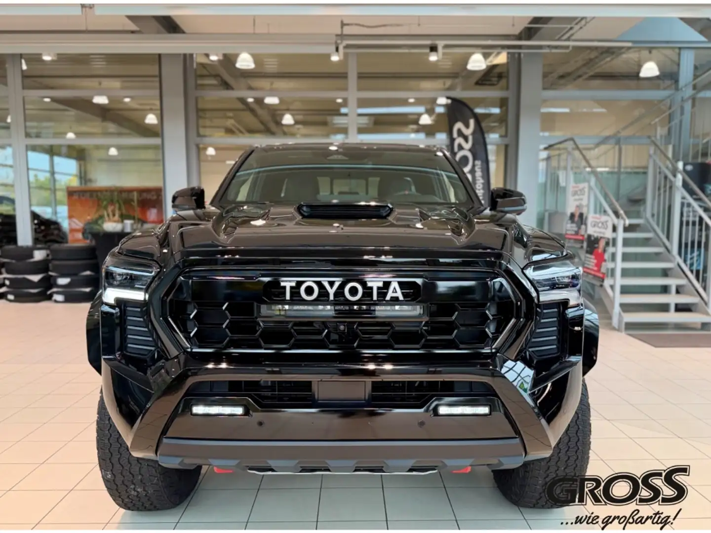 Toyota Tacoma Sportpaket AHK El. Fondsitzverst. Navi Leder Digit Schwarz - 2