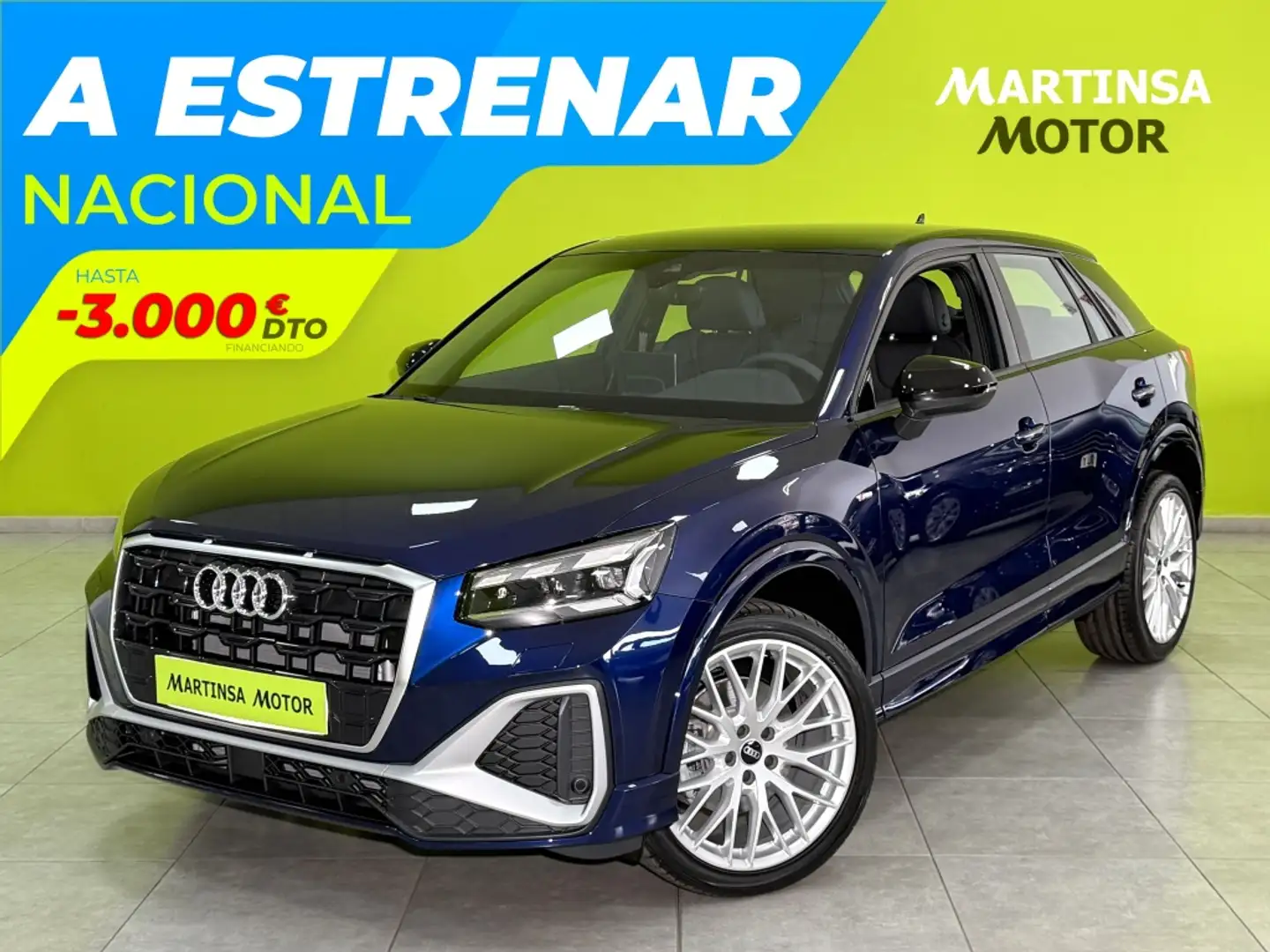 Audi Q2 Todoterreno Automático de 5 Puertas Azul - 1