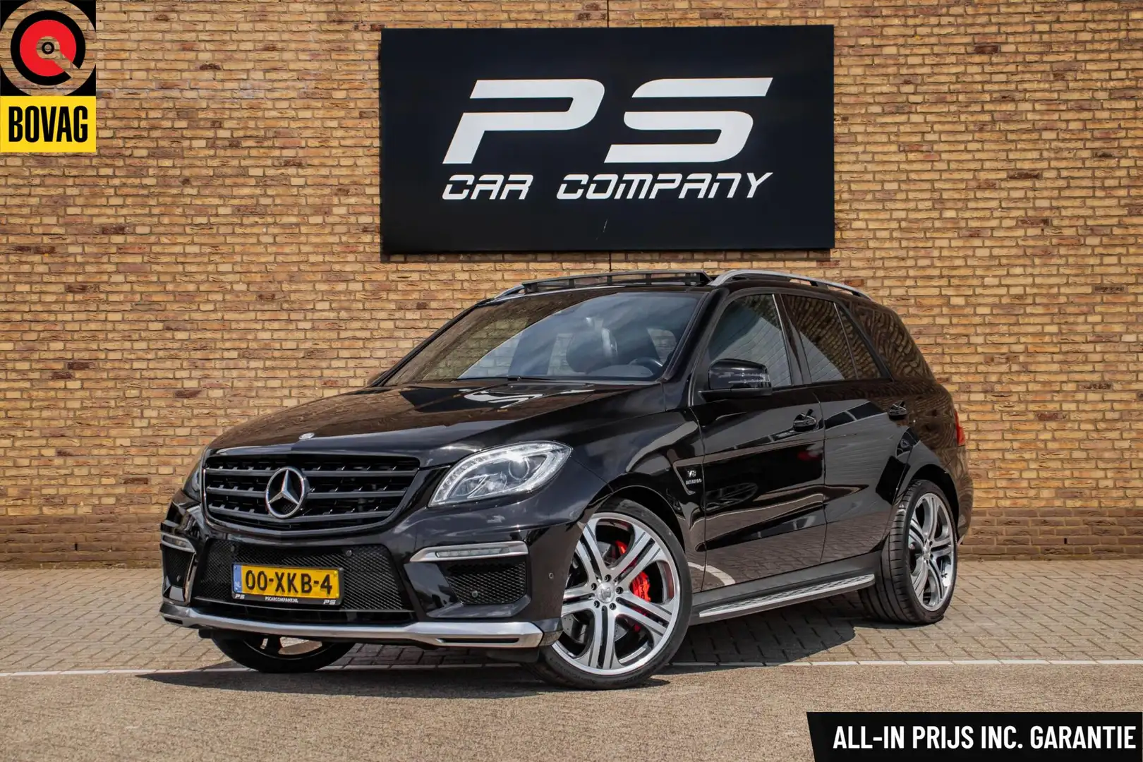 Mercedes-Benz ML 63 AMG M-klasse Performance Pack, VOL!, NAP, Pano Zwart - 1